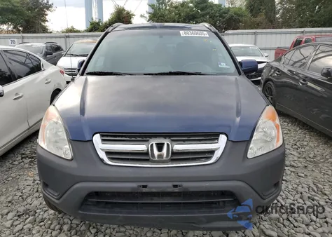 2004 Honda Cr-V Ex z USA, uszkodzony, nr VIN SHSRD78884U255512
